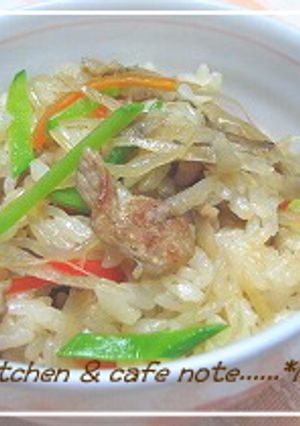 新ごぼうの五目きんぴら御飯-レシピのメイン写真