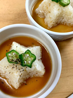お星様のバター風味のみそスープごはん-レシピのメイン写真