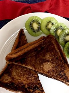 ココアフレンチトースト バレンタイン朝に-レシピのメイン写真