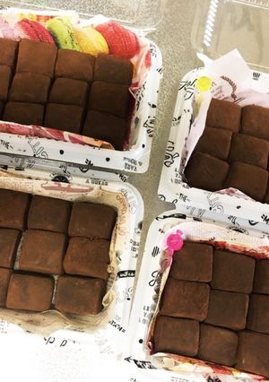 簡単、大量生チョコ！バレンタイン-レシピのメイン写真