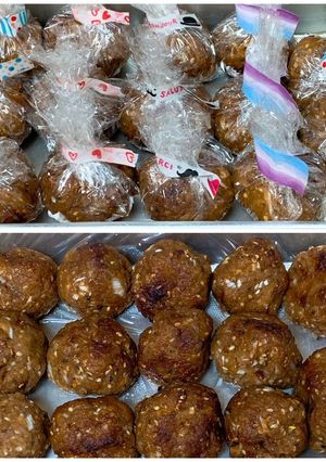 焼き味噌玉(味噌汁の素)レシピ-レシピのメイン写真