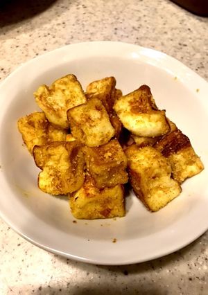 コロコロはんぺんのマヨカレーチーズ焼き-レシピのメイン写真