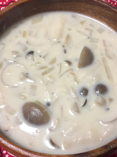 きのこのミルクスープ-レシピのメイン写真