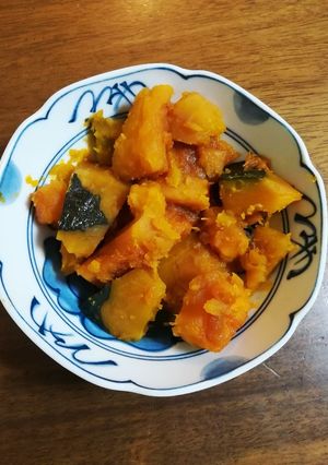かぼちゃの炒め煮-レシピのメイン写真
