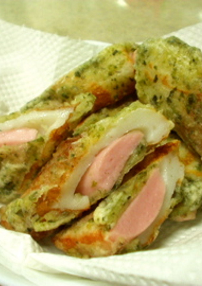 ちくわと魚肉ソーセージの磯辺揚げ-レシピのメイン写真