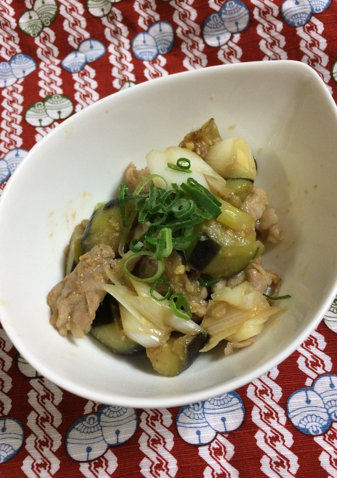 豚と茄子の味噌炒め-レシピのメイン写真