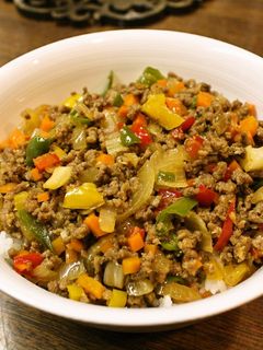 パパッと簡単☆お助けそぼろ丼♪-レシピのメイン写真