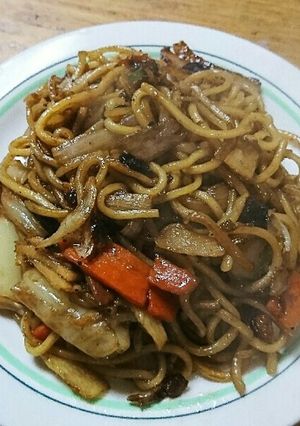 簡単焼きそば-レシピのメイン写真