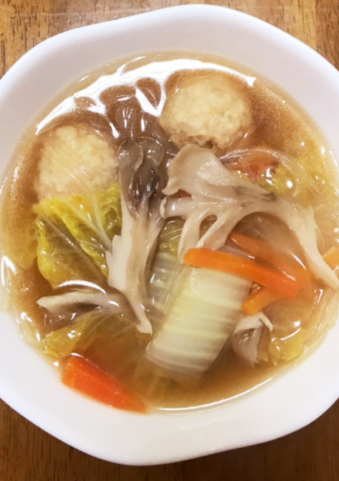 超簡単！具だくさん白菜のはるさめスープ♪-レシピのメイン写真