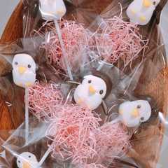 รูปของ マシュマロチョコのペンギン♡バレンタイン