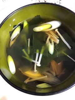 すまし汁〜えのき.わかめ.ねぎ〜-レシピのメイン写真