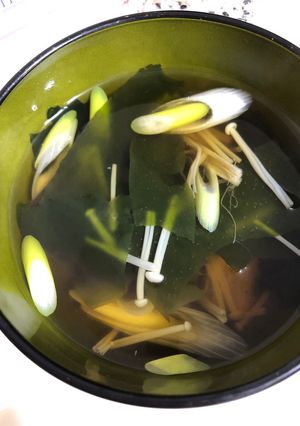 すまし汁〜えのき.わかめ.ねぎ〜-レシピのメイン写真