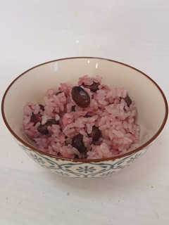 彩り鮮やか!黒豆と梅干しのご飯-レシピのメイン写真