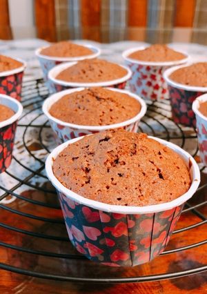 クランキーチョコレートカップケーキ-レシピのメイン写真