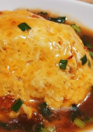 醤油ラーメンスープで卵あんかけご飯-レシピのメイン写真