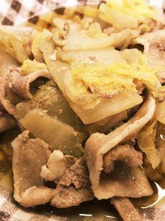 豚バラと白菜煮-レシピのメイン写真