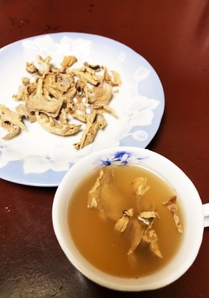 蒸し器で乾燥生姜-レシピのメイン写真