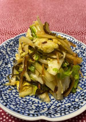 白菜のシャキシャキ胡麻ナムル-レシピのメイン写真