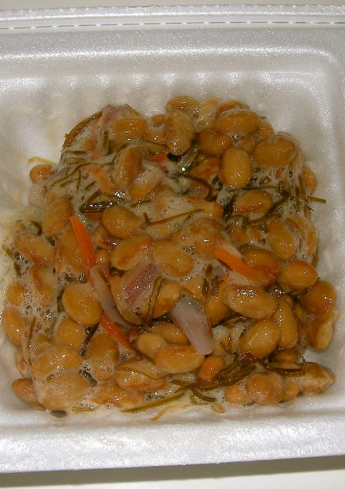納豆にちょい足し（松前漬け編）-レシピのメイン写真
