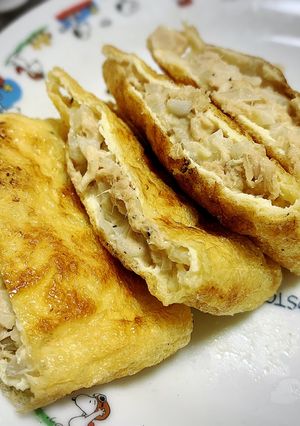 簡単 ツナマヨ油揚げ-レシピのメイン写真