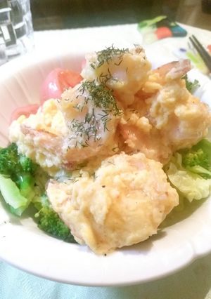 エビマヨサラダ仕立て-レシピのメイン写真