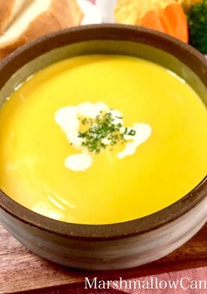 ほっこり&ぽってり♡かぼちゃのスープ♡-レシピのメイン写真