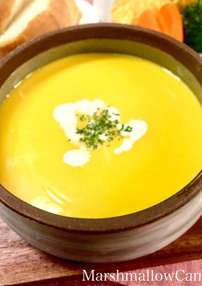 ほっこり&ぽってり♡かぼちゃのスープ♡-レシピのメイン写真