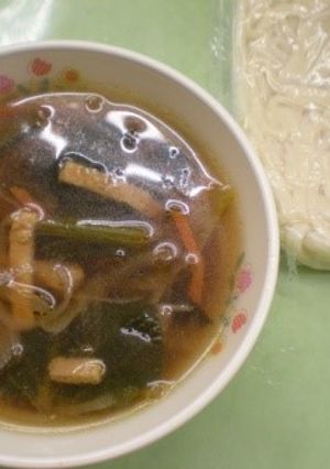 おざら風つけ麺-レシピのメイン写真