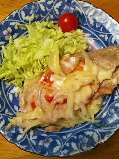 ポークケチャップ焼き-レシピのメイン写真