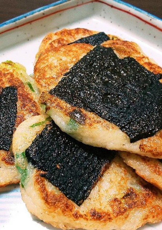簡単❗️ふんわり長芋ネギとろろの磯辺焼き-レシピのメイン写真