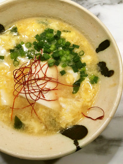 サッポロ一番でお変わり☆お豆腐卵とじ♪-レシピのメイン写真