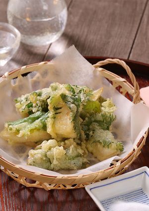 サクほくっ♪生たけのこの香り天ぷら-レシピのメイン写真