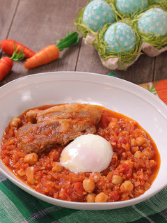 イースター☆ラムとお豆のチリトマト煮-レシピのメイン写真