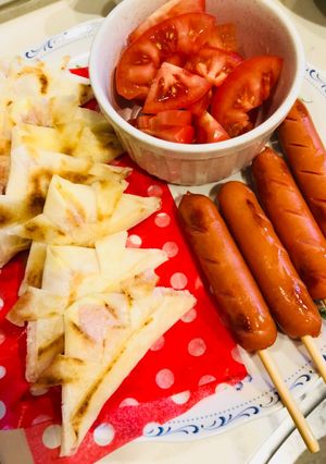 こどものひ 兜春巻き-レシピのメイン写真