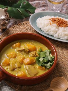 マンゴー入り☆鶏のココナッツカレー-レシピのメイン写真