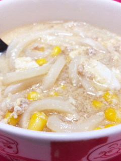 ほっこり鶏そぼろうどん-レシピのメイン写真