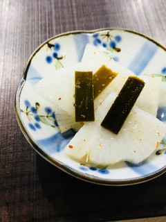 大根の浅漬け風@昆布-レシピのメイン写真