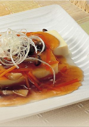 和風あんかけ豆腐-レシピのメイン写真