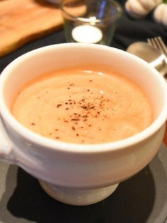 残ったラーメンスープで♪トマト豆乳スープ-レシピのメイン写真
