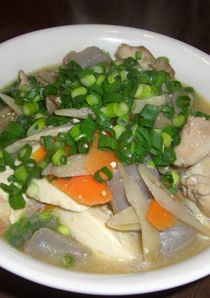 鶏肉でさっぱり☆けんちんうどん-レシピのメイン写真
