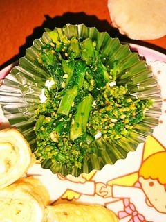 菜の花の胡麻和え-レシピのメイン写真