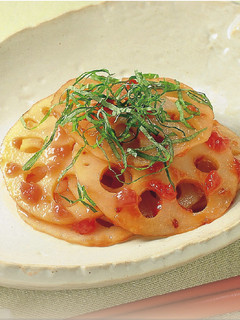 れんこんの梅肉和え-レシピのメイン写真