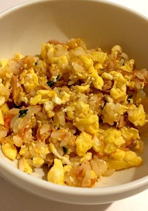 【離乳食完了期】卵とツナトマトチャーハン-レシピのメイン写真