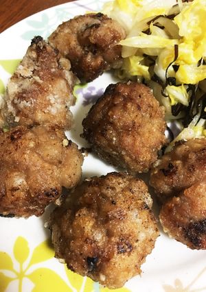 りんごで柔らか〜☆豚こま唐揚げ-レシピのメイン写真