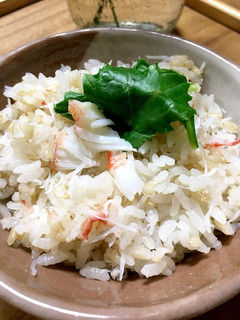 炊飯器でまるごと蟹ごはん-レシピのメイン写真