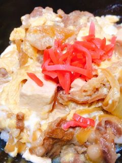 牛とじ丼(牛丼アレンジ)-レシピのメイン写真