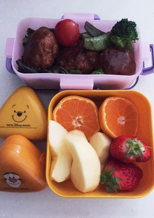 塾弁♪ミニ煮込みハンバーグ！-レシピのメイン写真