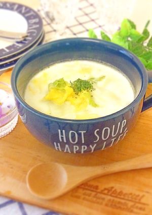 レンジで簡単☆あっさり洋風スープ-レシピのメイン写真