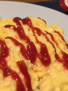 ふわふわ オムライス 電子レンジで簡単♪-レシピのメイン写真