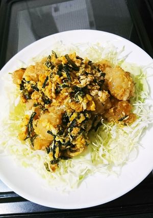 ご飯がススム✨ニラ玉ホルモン炒め✨-レシピのメイン写真
